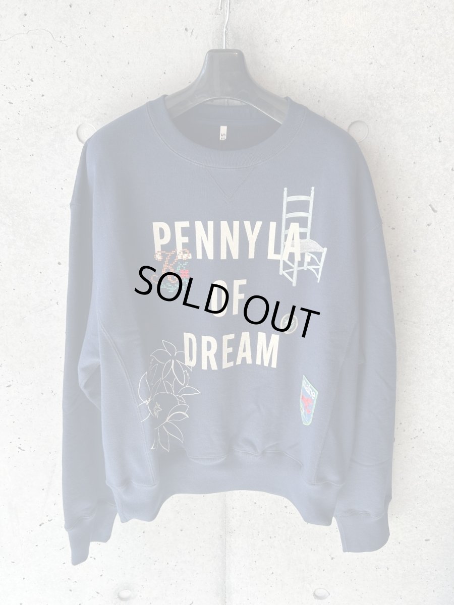 画像1: KHOKI コッキ  Hand-stitched sweatshirt (1)