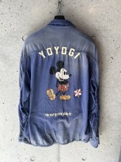 画像3: KHOKI コッキ  Faded work shirt (3)