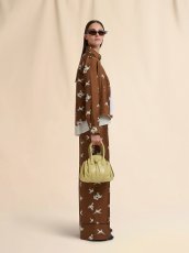 画像2: MARNI アシッドグリーン Tulipea レザー製スモールハンドバッグ (2)