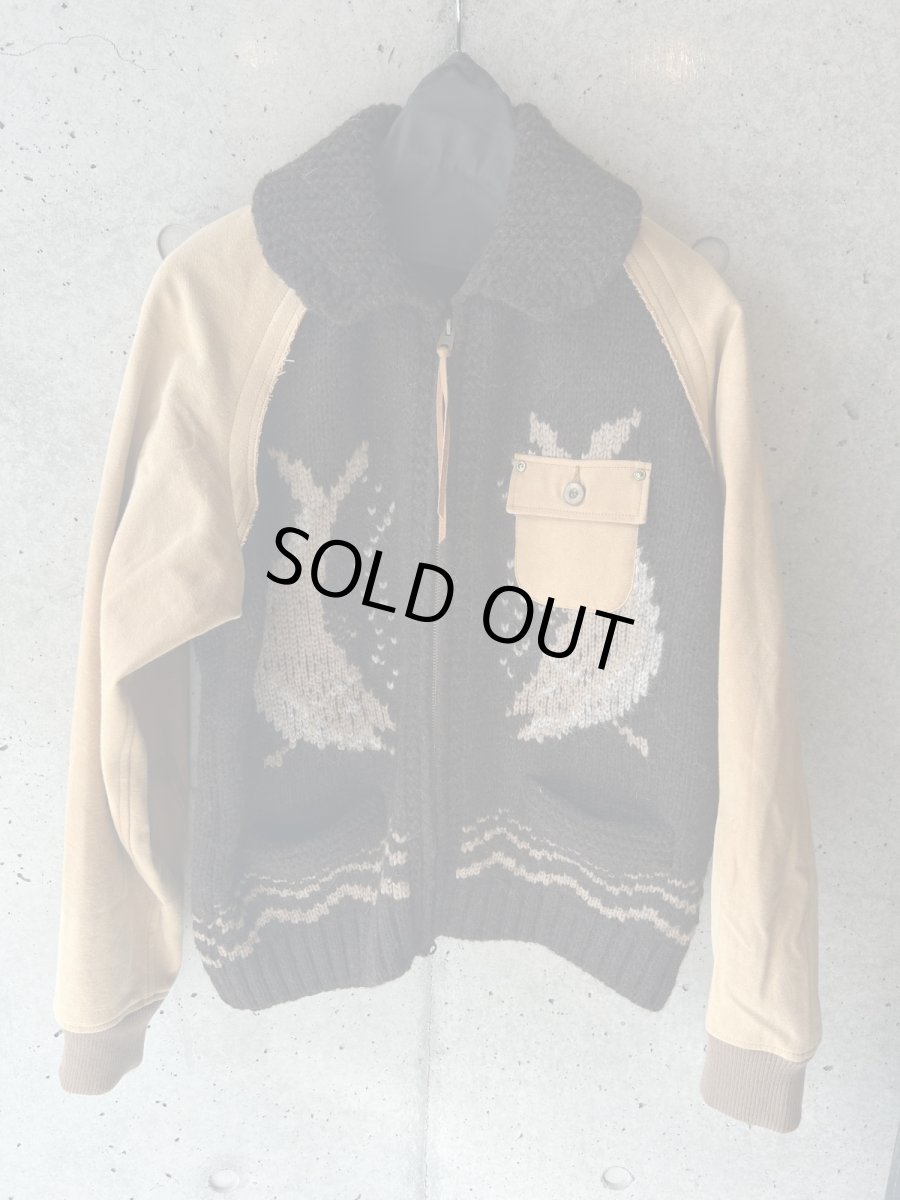 画像1: KHOKI コッキ  Combination cowichan sweater (1)