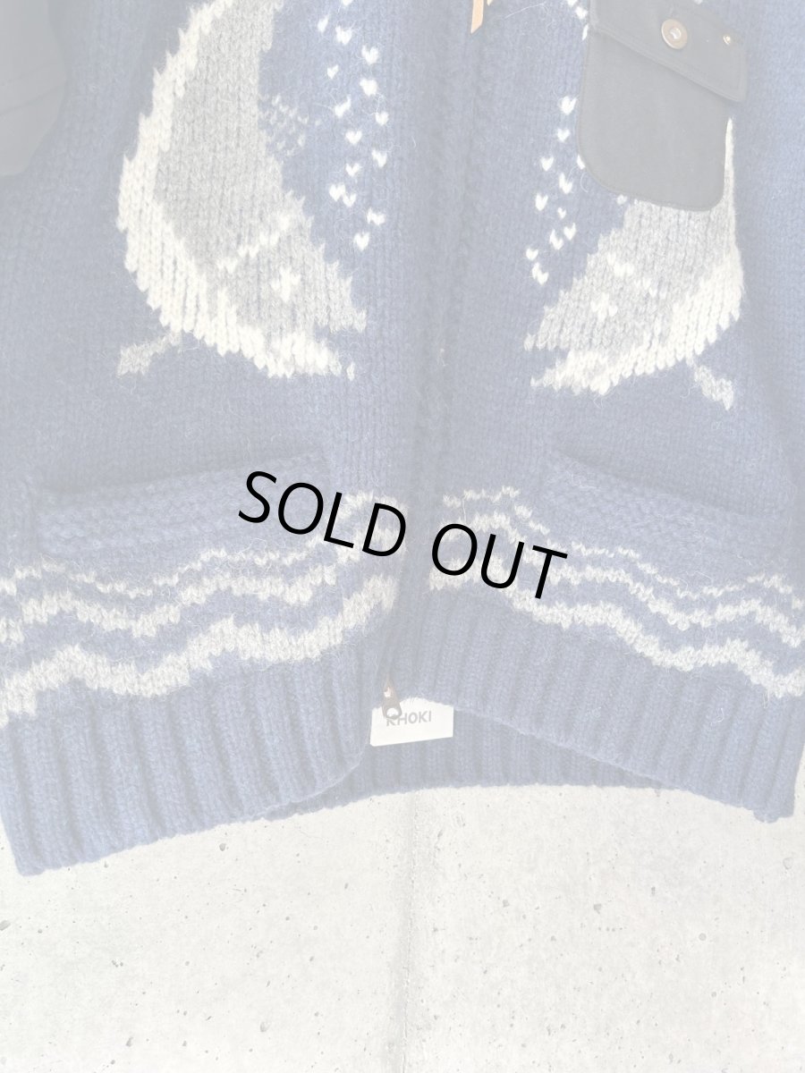 画像3: KHOKI コッキ  Combination cowichan sweater (3)