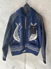 画像1: KHOKI コッキ  Combination cowichan sweater (1)