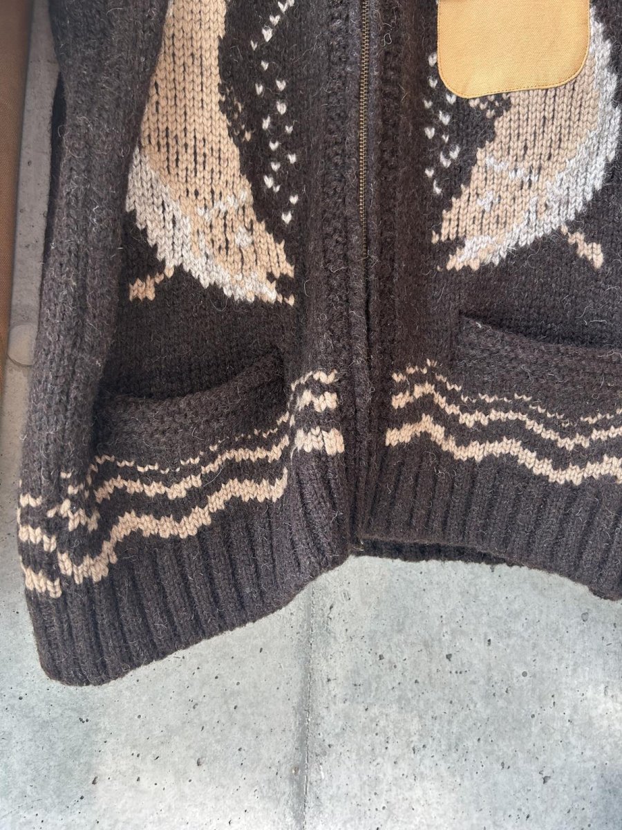 画像3: KHOKI コッキ  Combination cowichan sweater (3)
