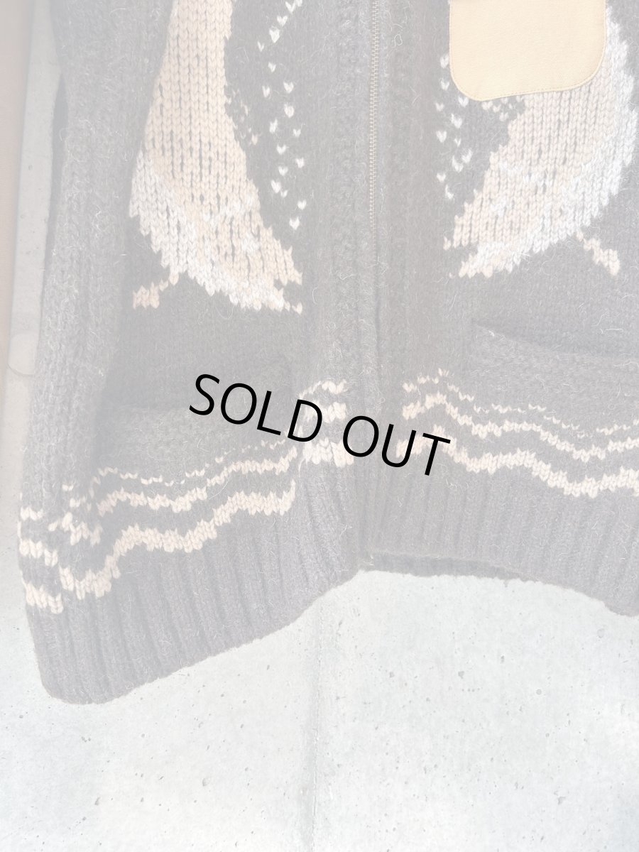 画像3: KHOKI コッキ  Combination cowichan sweater (3)