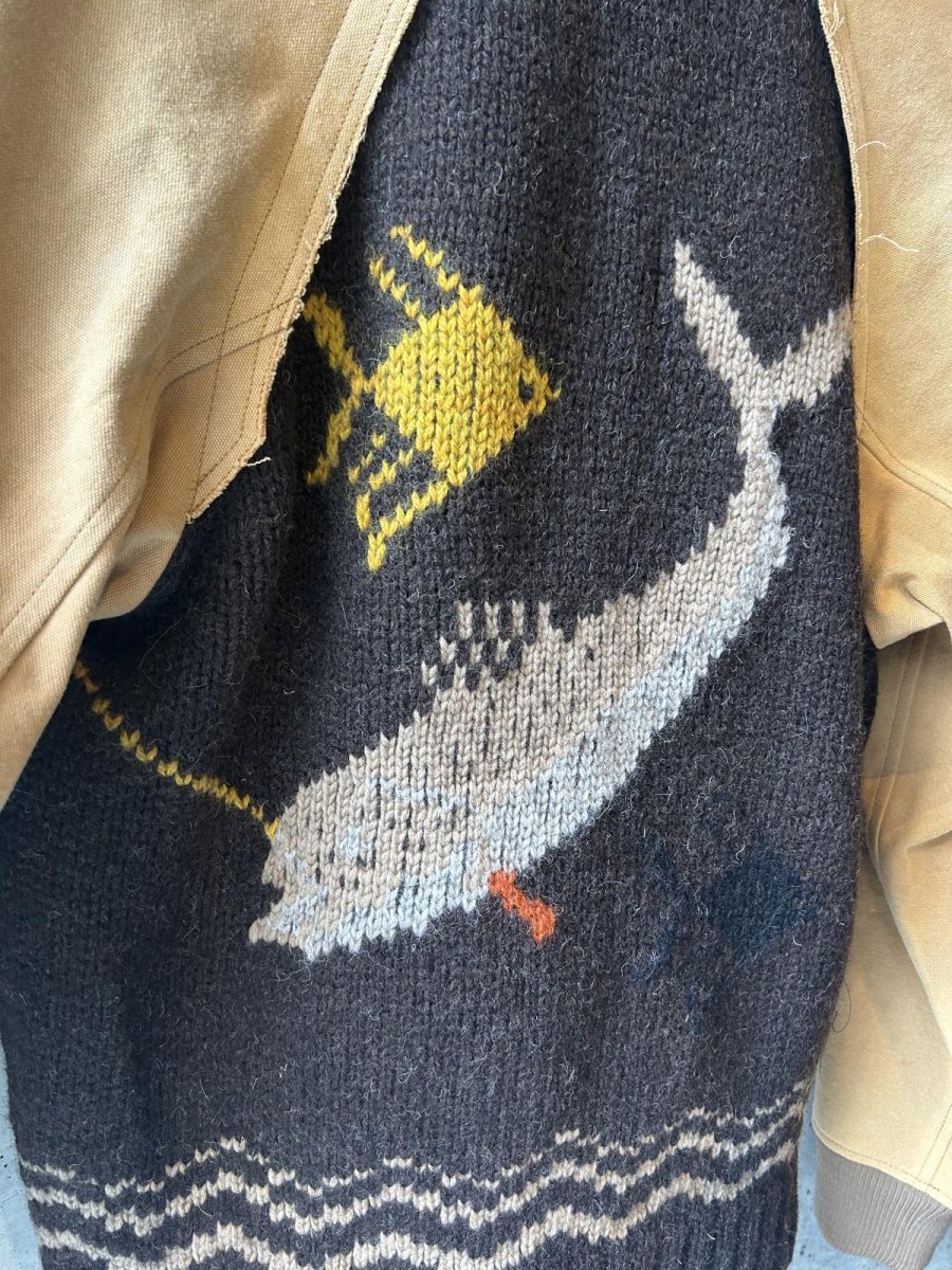 画像5: KHOKI コッキ  Combination cowichan sweater (5)