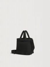 画像2: MARNI ブラック Puff E/W トートバッグ (2)