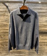 画像1: OSKLEN MEN'S　Cashmere Tricotover Polo (1)