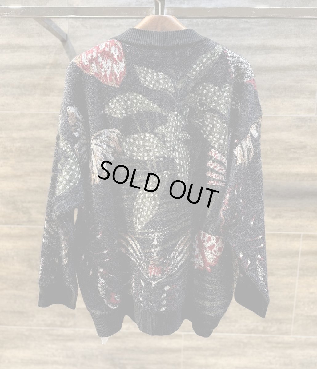 画像2: OSKLEN MEN'S　Botanical Jaquard knit Cardigan (2)