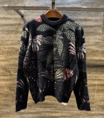 画像1: OSKLEN MEN'S　Botanical Jaquard Knit Sweater (1)