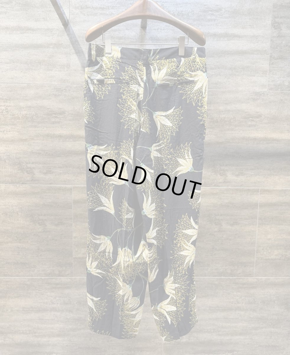 画像2: OSKLEN MEN'S　Calca Jazz Floral Slacks (2)