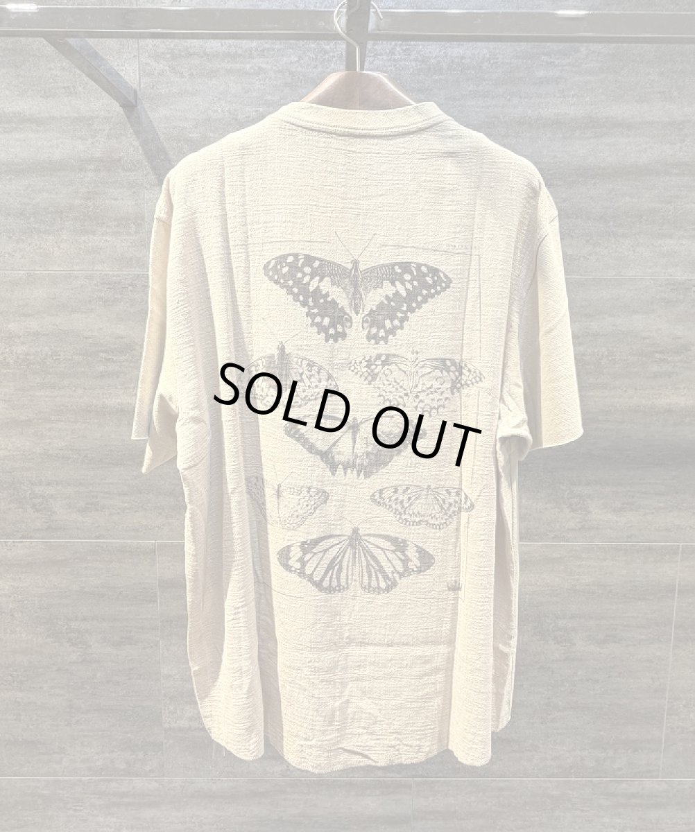 画像2: OSKLEN MEN'S　Butterfly Print Short Sleeve T-Shirt (2)