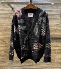 画像1: OSKLEN MEN'S　Botanical Jaquard knit Cardigan (1)