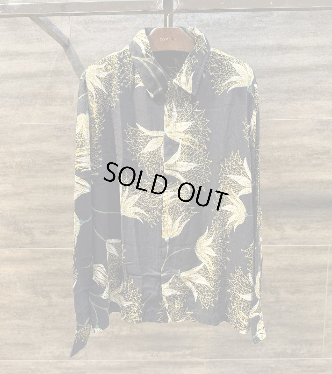 画像1: OSKLEN MEN'S　Calca Jazz Floral Shirt (1)