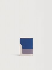 画像3: MARNI ブルー、パープル＆ホワイト サフィアーノレザー 二つ折りウォレット (3)