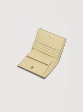 画像4: MARNI ブラウン レザー Marni Mending 二つ折りウォレット (4)