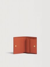 画像2: MARNI パープル レザー Marni Mending 二つ折りウォレット (2)