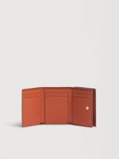 画像2: MARNI パープル レザー Marni Mending 三つ折りウォレット (2)