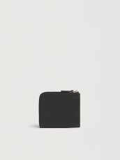 画像3: MARNI ブラック レザー Marni Mending 刺繍 ジップアラウンドウォレット (3)