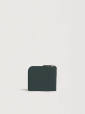 画像3: MARNI ディープグリーン レザー Marni Mending 刺繍 ジップアラウンドウォレット (3)