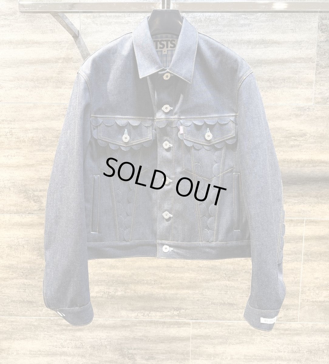 画像1: TSTS  SPEECH BUBBLES DENIM JACKET (1)