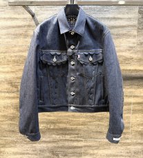画像1: TSTS  SPEECH BUBBLES DENIM JACKET (1)