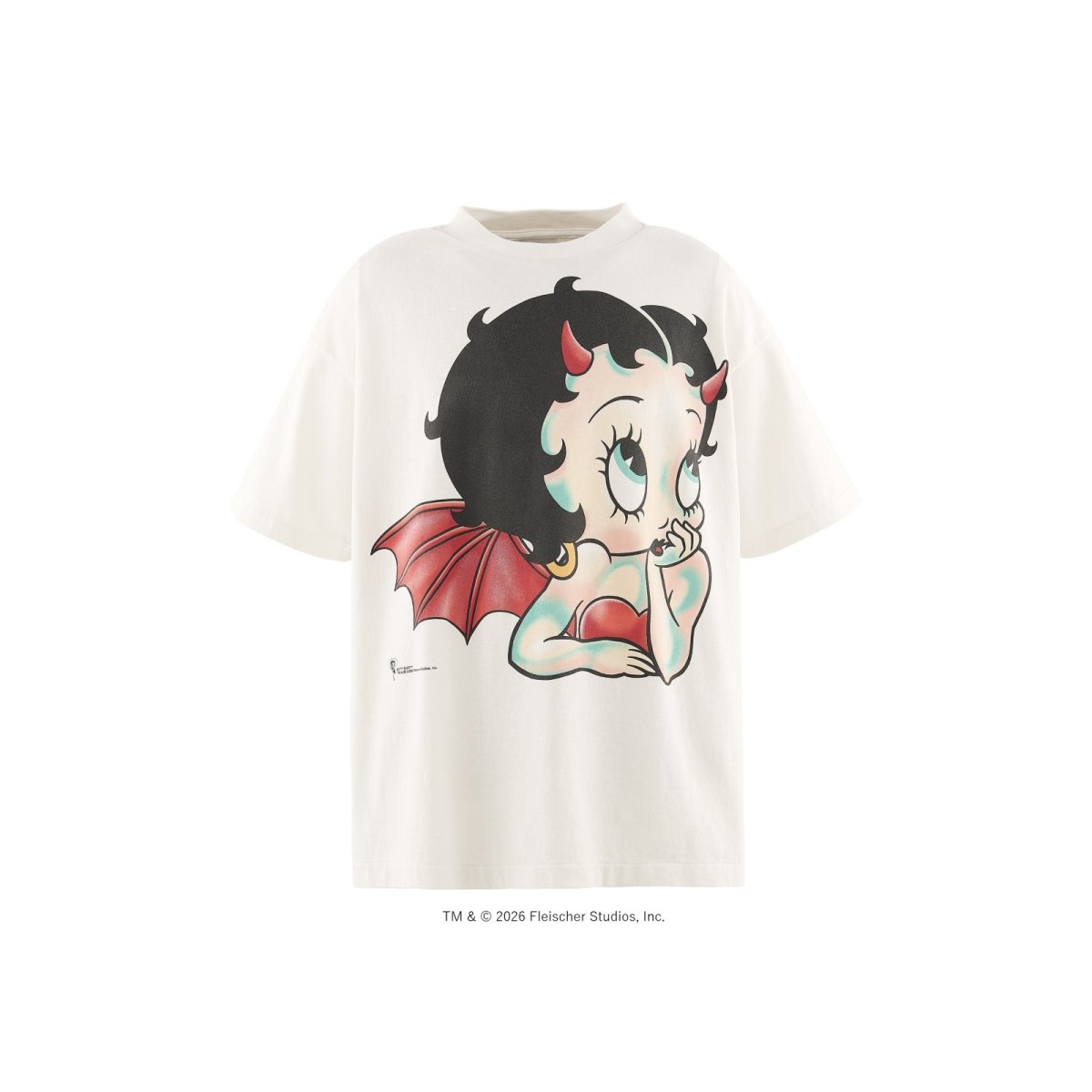 画像1: SAINT Mxxxxxx × Betty Boop™ BTY_SS T-SHIRT/DEVIL (1)