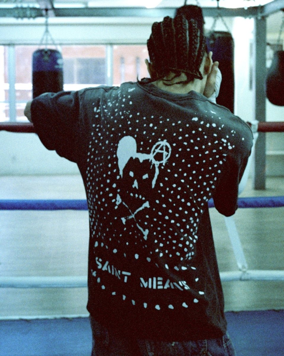 画像3: SAINT Mxxxxxx × blackmeans BKM_SS T-SHIRT/SAINT MEANS (3)