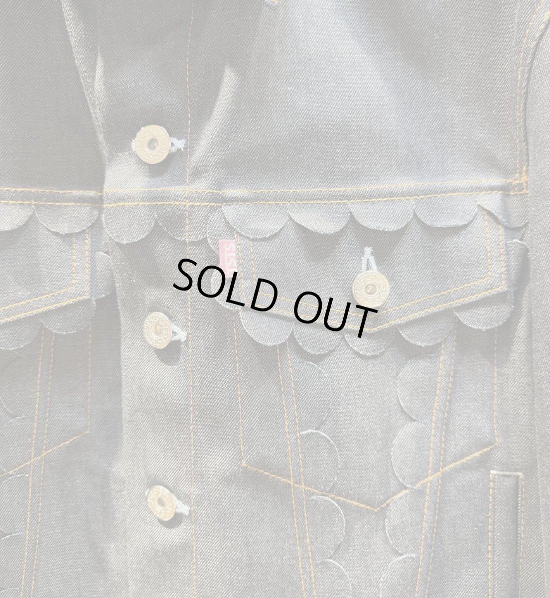 画像3: TSTS  SPEECH BUBBLES DENIM JACKET (3)