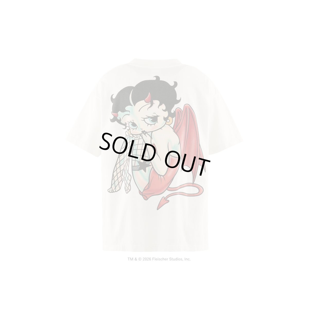 画像2: SAINT Mxxxxxx × Betty Boop™ BTY_SS T-SHIRT/DEVIL (2)