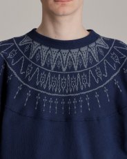 画像7: T.T (Taiga Takahashi)　LOT.624 NORDIC PATTERN SWEATSHIRT (7)