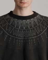 画像6: T.T (Taiga Takahashi)　LOT.624 NORDIC PATTERN SWEATSHIRT (6)