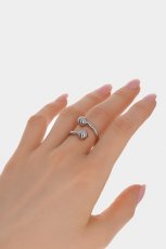 画像2: JUSTINE CLENQUET ジュスティーヌクランケ SELMA SILVER RING (2)