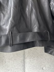 画像6: SOSHIOTSUKI OILED LEATHER BLOUSON (6)