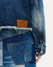 画像7: KENZO Paris (WOMEN'S) 'KENZO Tulip' チョア ジャケット イン ジャパニーズ デニム (7)