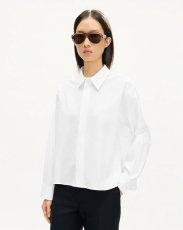 画像3: KENZO Paris (WOMEN'S) シャツ イン コットン ポプリン (3)