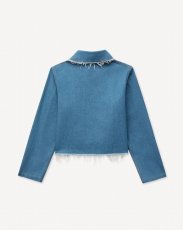 画像2: KENZO Paris (WOMEN'S) チョア ワークウエア ジャケット イン ジャパニーズ デニム (2)