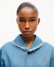 画像6: KENZO Paris (WOMEN'S) チョア ワークウエア ジャケット イン ジャパニーズ デニム (6)