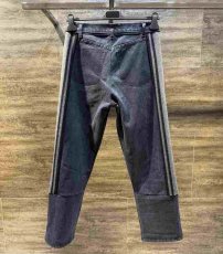 画像2: QBISM  conrasting stripe remake vintage denim pants (2)