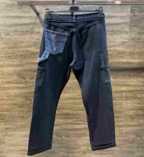画像2: QBISM  double knee remake vintage denim pants (2)