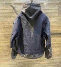 画像2: QBISM  Military jacket layerd zipup hoodie (2)