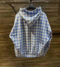 画像2: TSTS GINGAM PRINT ZIPUP HOODIE (2)