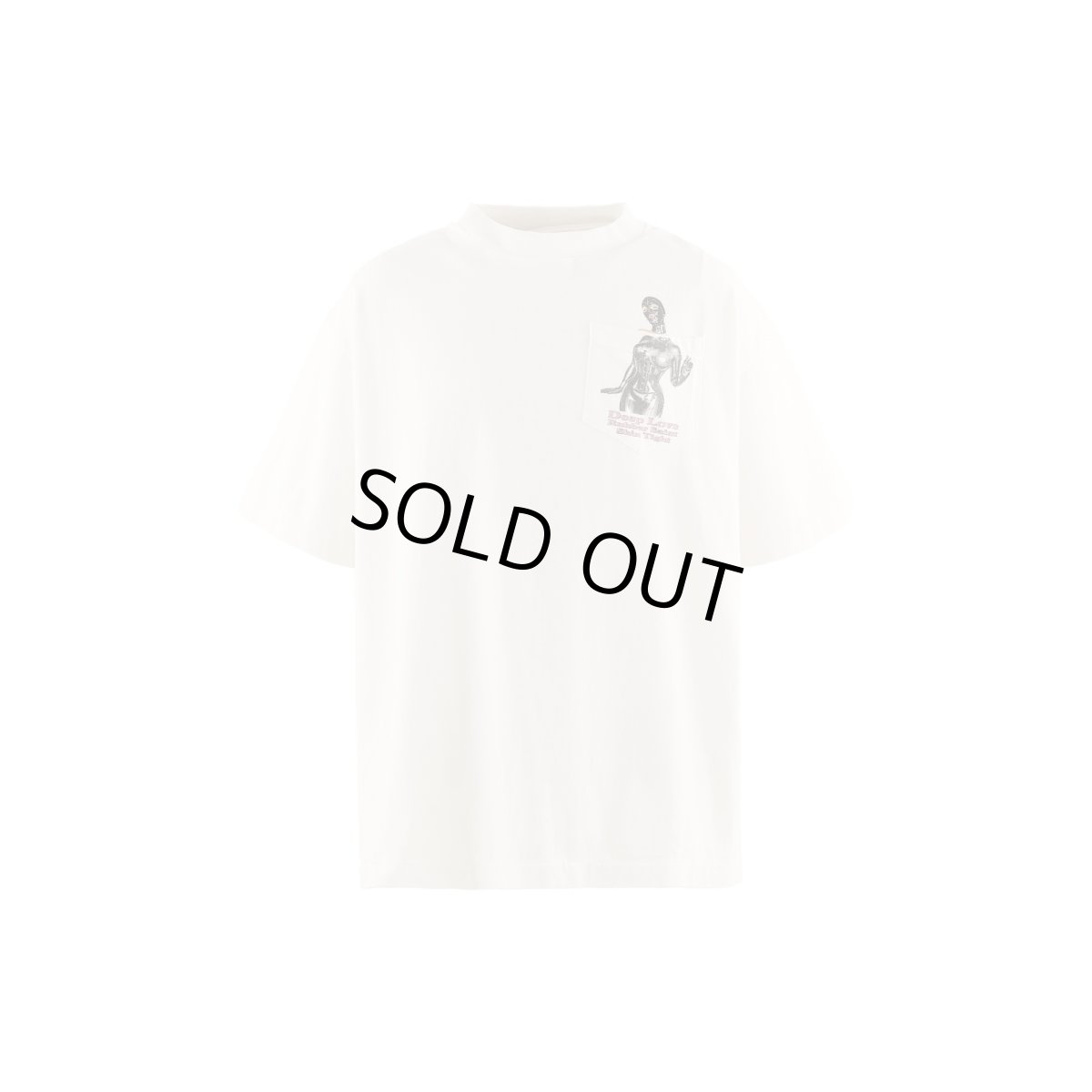画像1: SAINT Mxxxxxx SS T-SHIRT/POCKET (1)