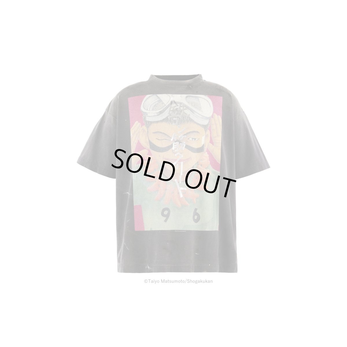 画像1: SAINT Mxxxxxx × 鉄コン筋クリート × GEEKS RULE SS T-SHIRT/KURO (1)