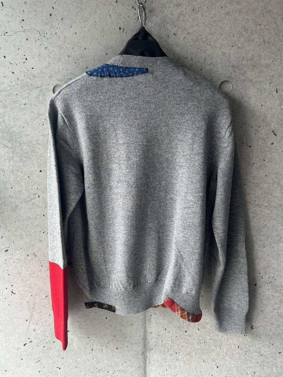 画像5: KHOKI コッキ  Vintage-finished Wool Knit Pullover  (5)