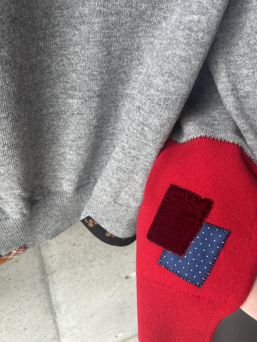 画像4: KHOKI コッキ  Vintage-finished Wool Knit Pullover  (4)