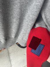 画像4: KHOKI コッキ  Vintage-finished Wool Knit Pullover  (4)