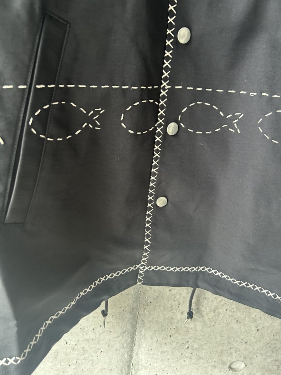 画像3: KHOKI コッキ  Cross-stitch Coach Jacket  (3)