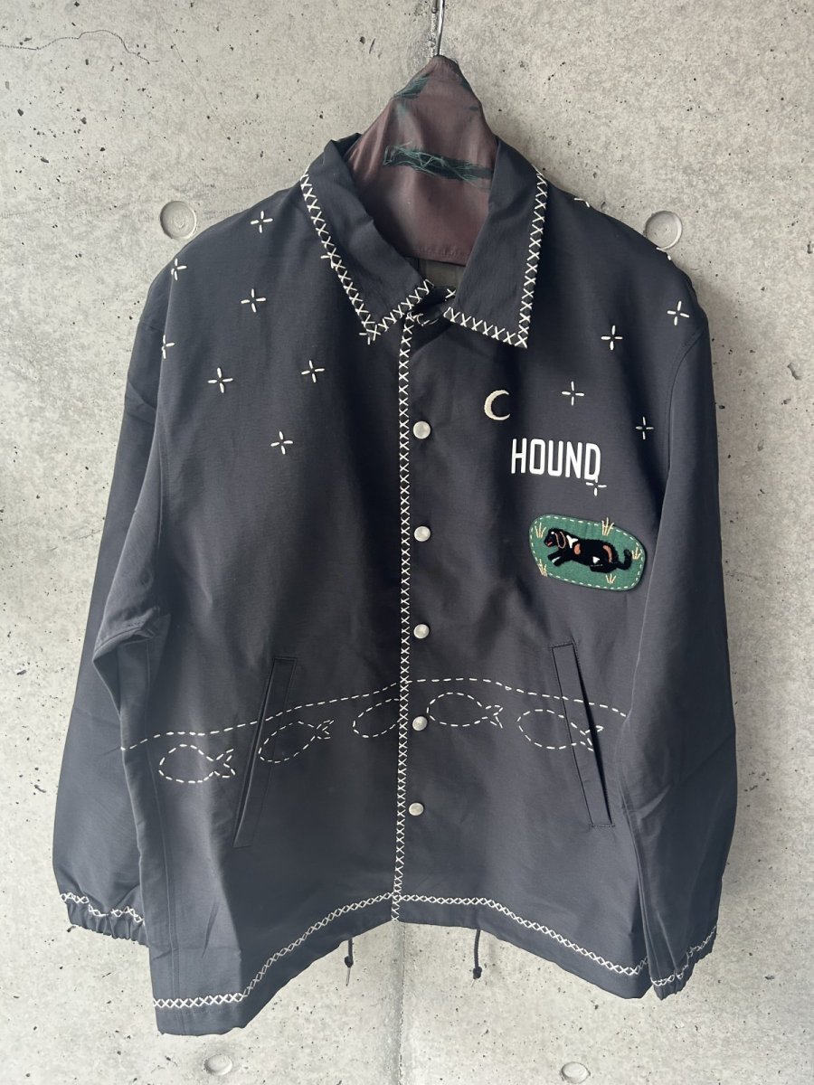 画像1: KHOKI コッキ  Cross-stitch Coach Jacket  (1)