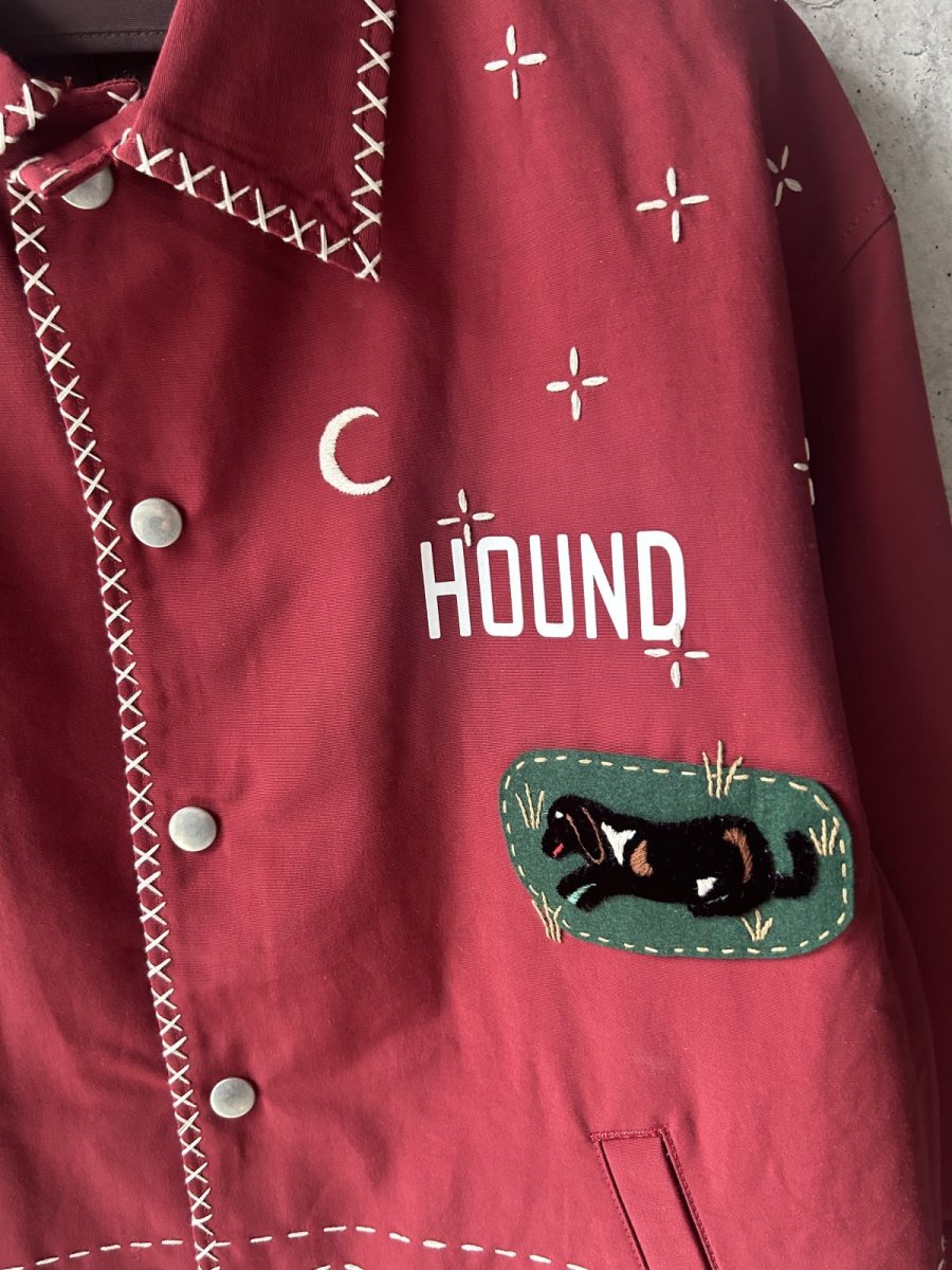 画像2: KHOKI コッキ  Cross-stitch Coach Jacket  (2)