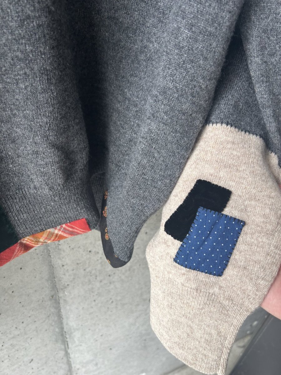 画像4: KHOKI コッキ  Vintage-finished Wool Knit Pullover  (4)